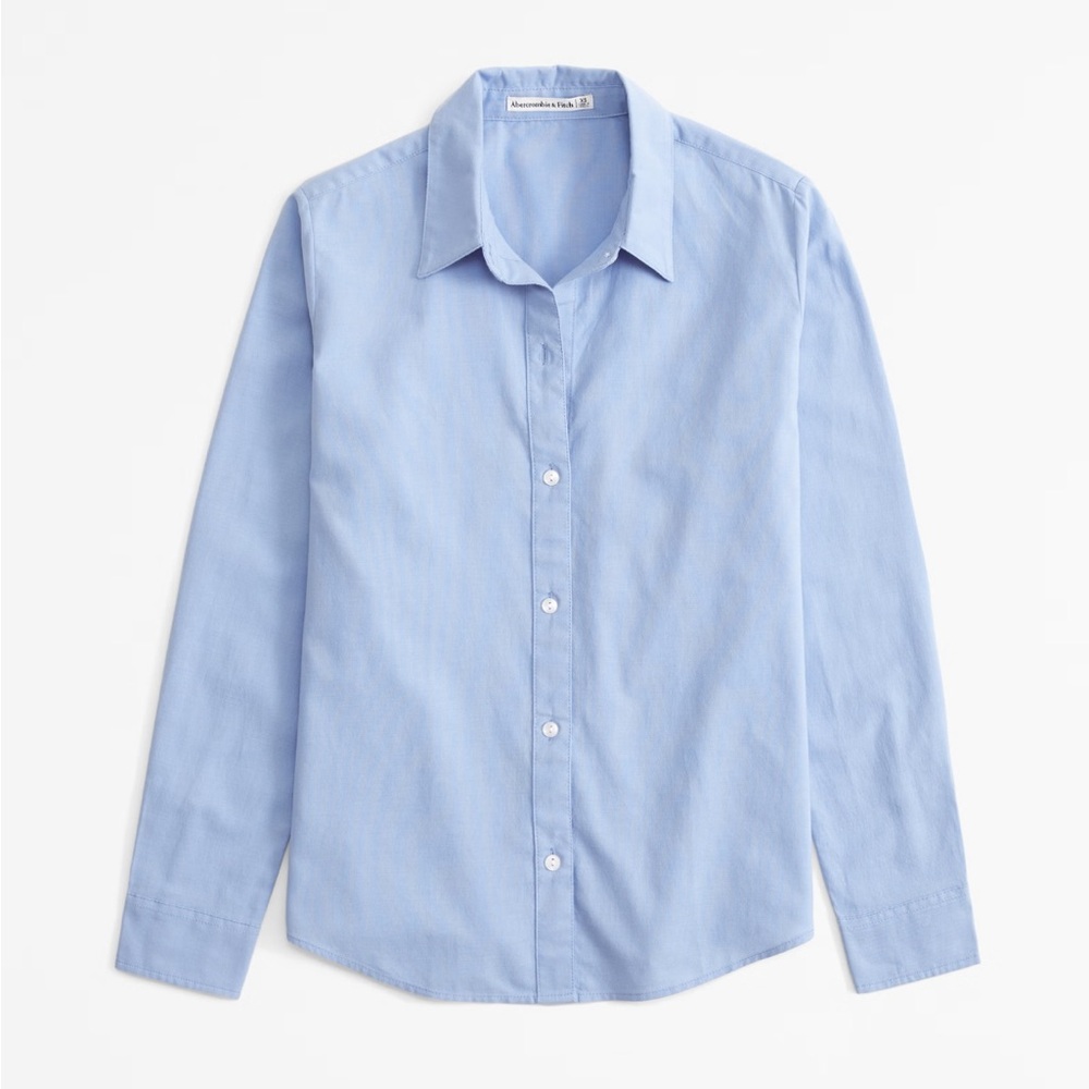 Abercrombie & Fitch Light Blue oxford button up Shirt never worn